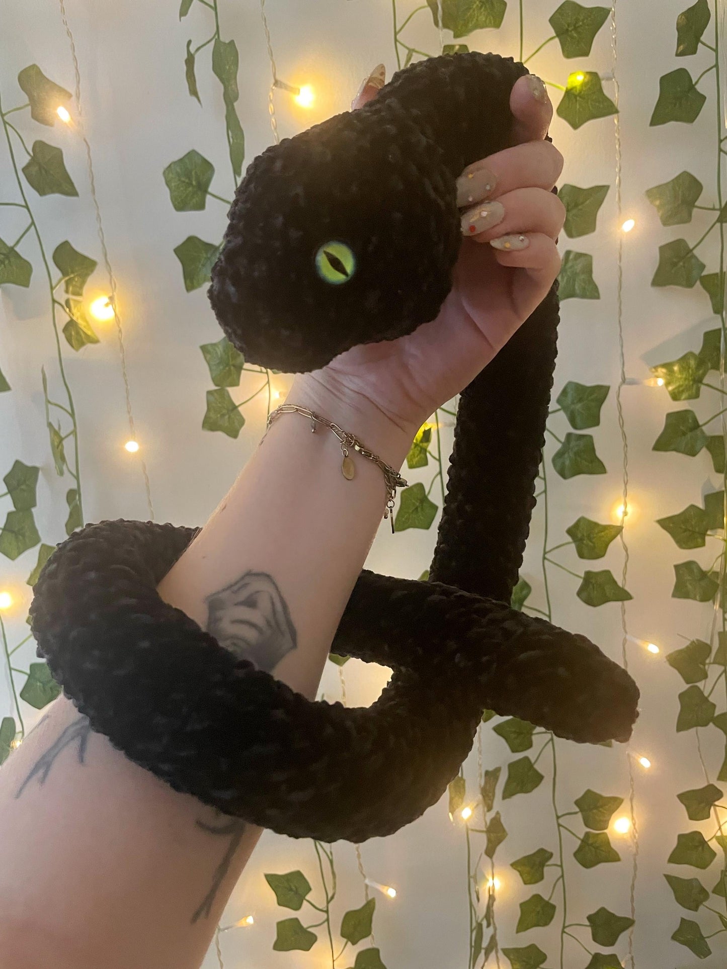 Peluche Crochet Serpent