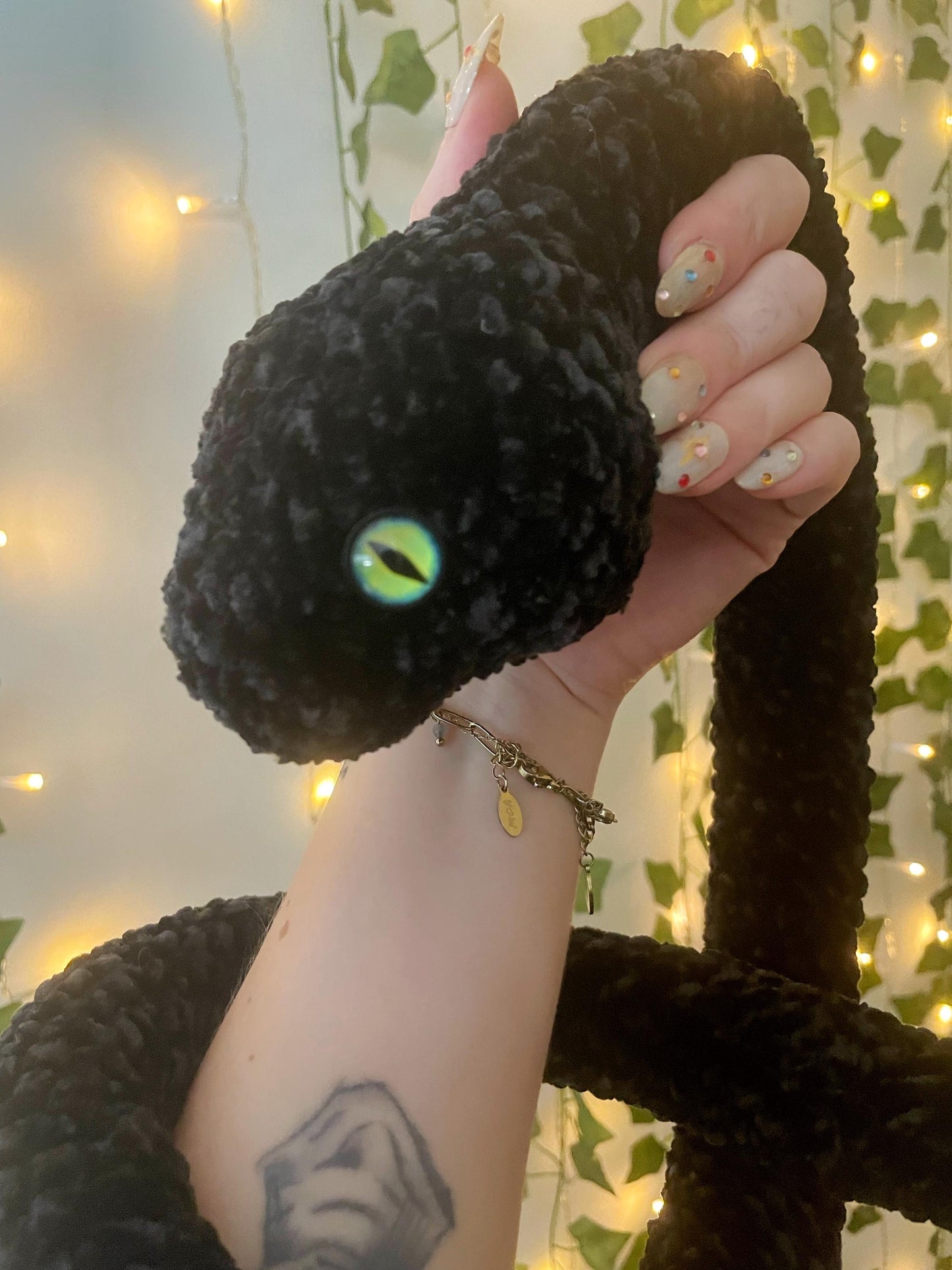 Peluche Crochet Serpent