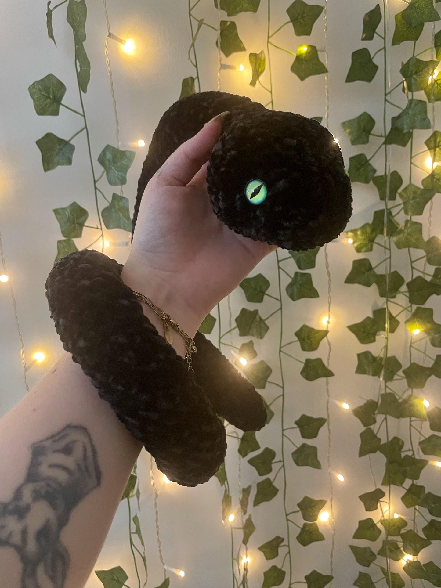 Peluche Crochet Serpent